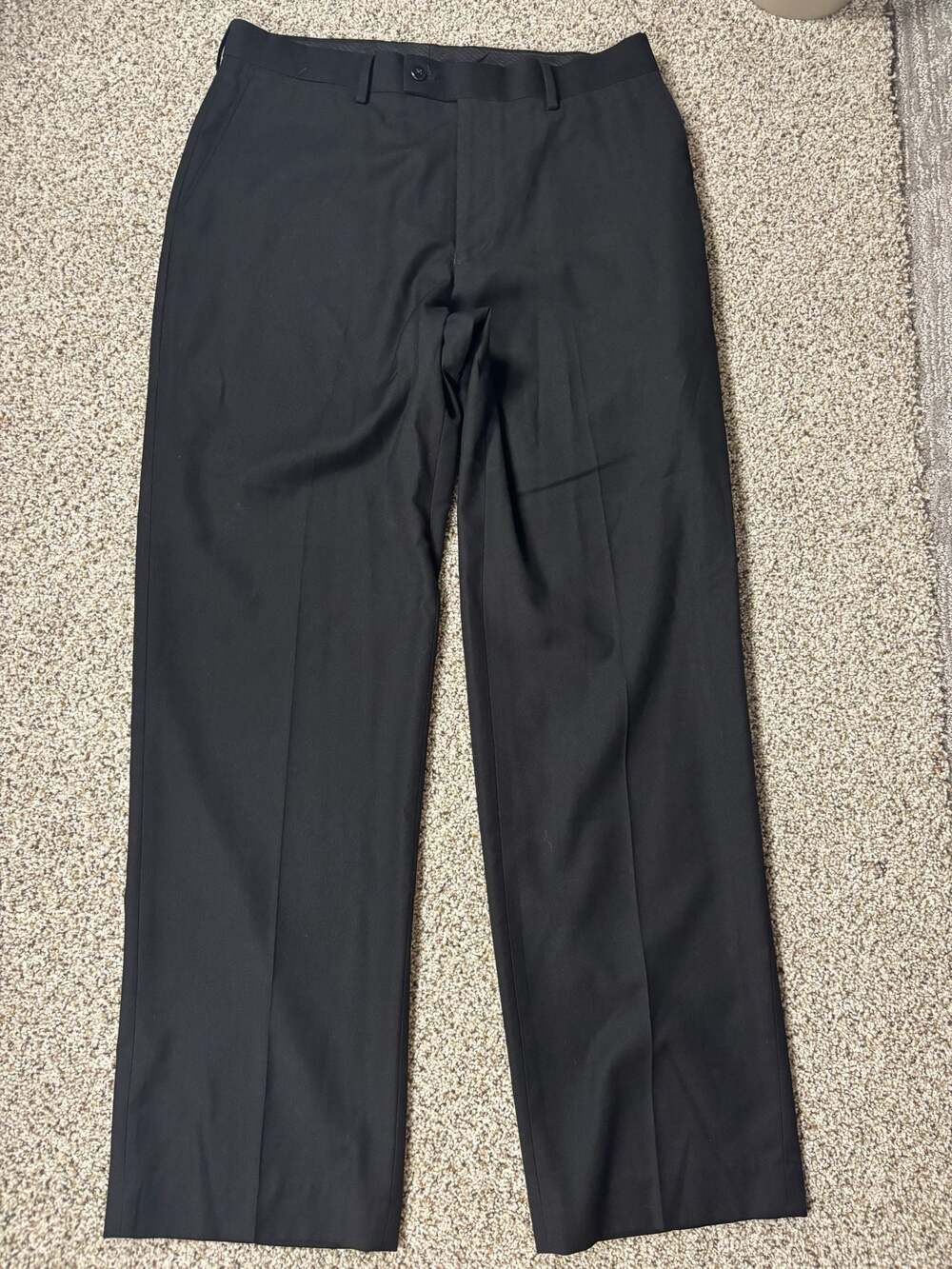 J. Ferrar Modern Fit Black Dress Pants Men's Size 34x32 181